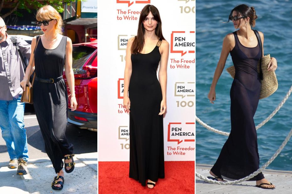 Shop the best black tank dresses for summer, as seen on the stars
