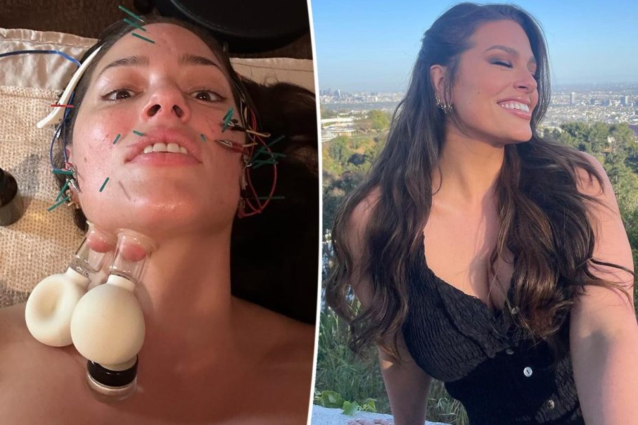 Ashley Graham claims gua sha is better than filler, Botox