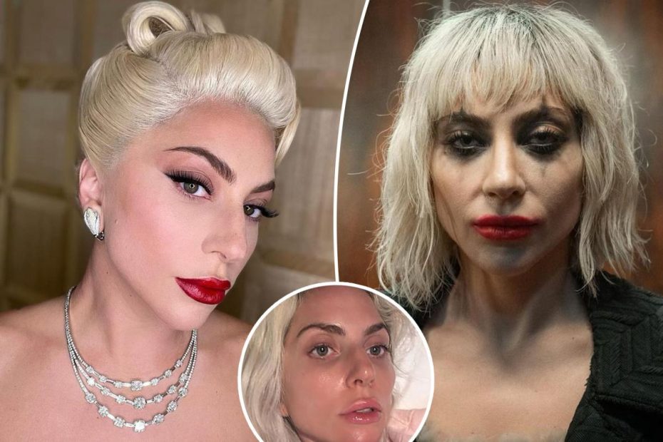 Lady Gaga shares makeup-free selfies in bed