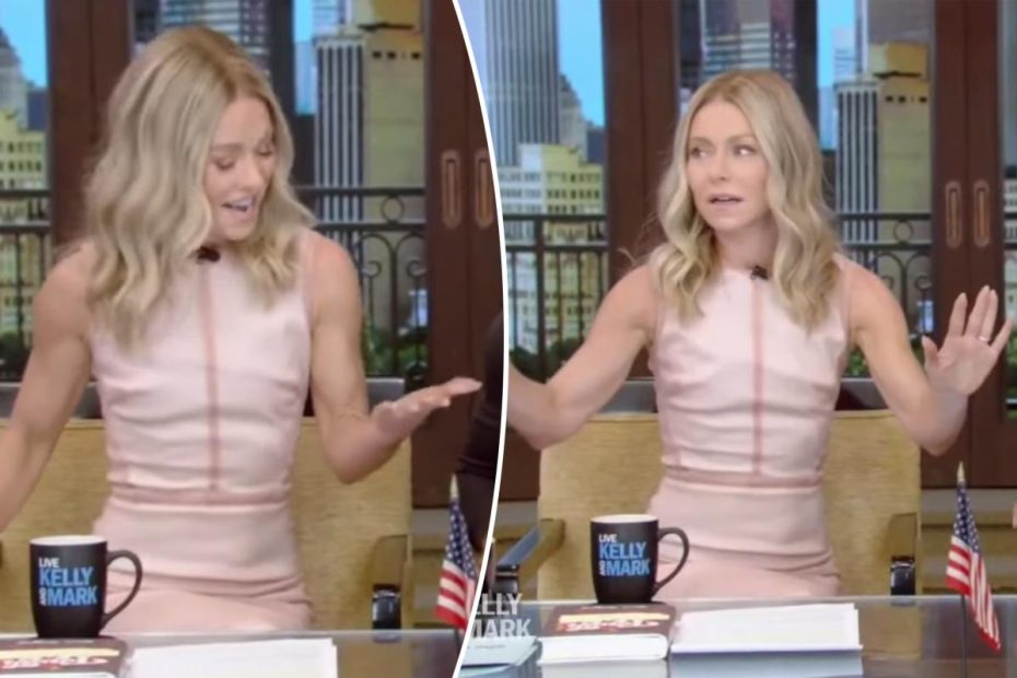 Kelly Ripa 'turned green' in spray-tan fail moments before 'Live' taping