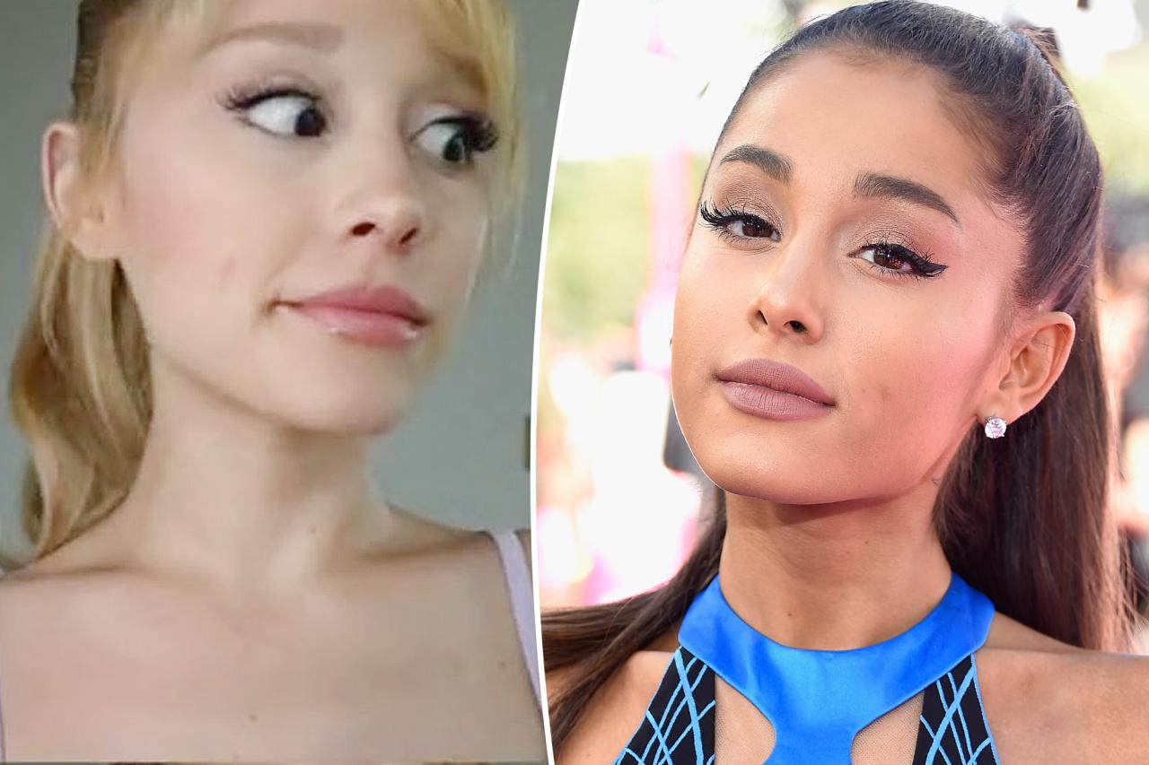 Ariana Grande roasts her old 'overdrawn' makeup looks on TikTok