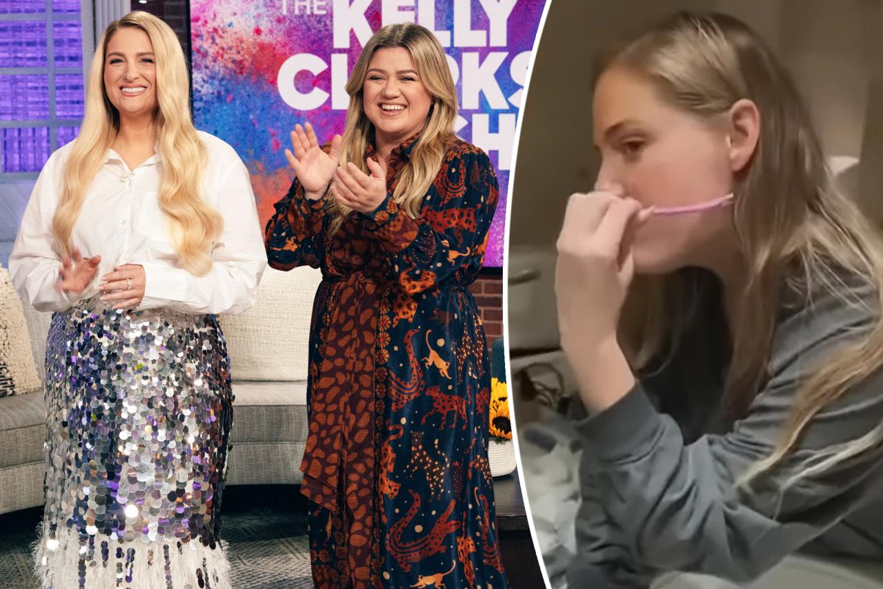 Meghan Trainor, Kelly Clarkson get candid about shaving facial hair