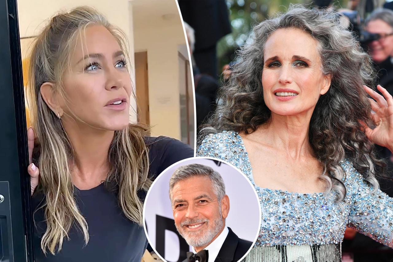 15 celebrities who are embracing their gray hair in 2023